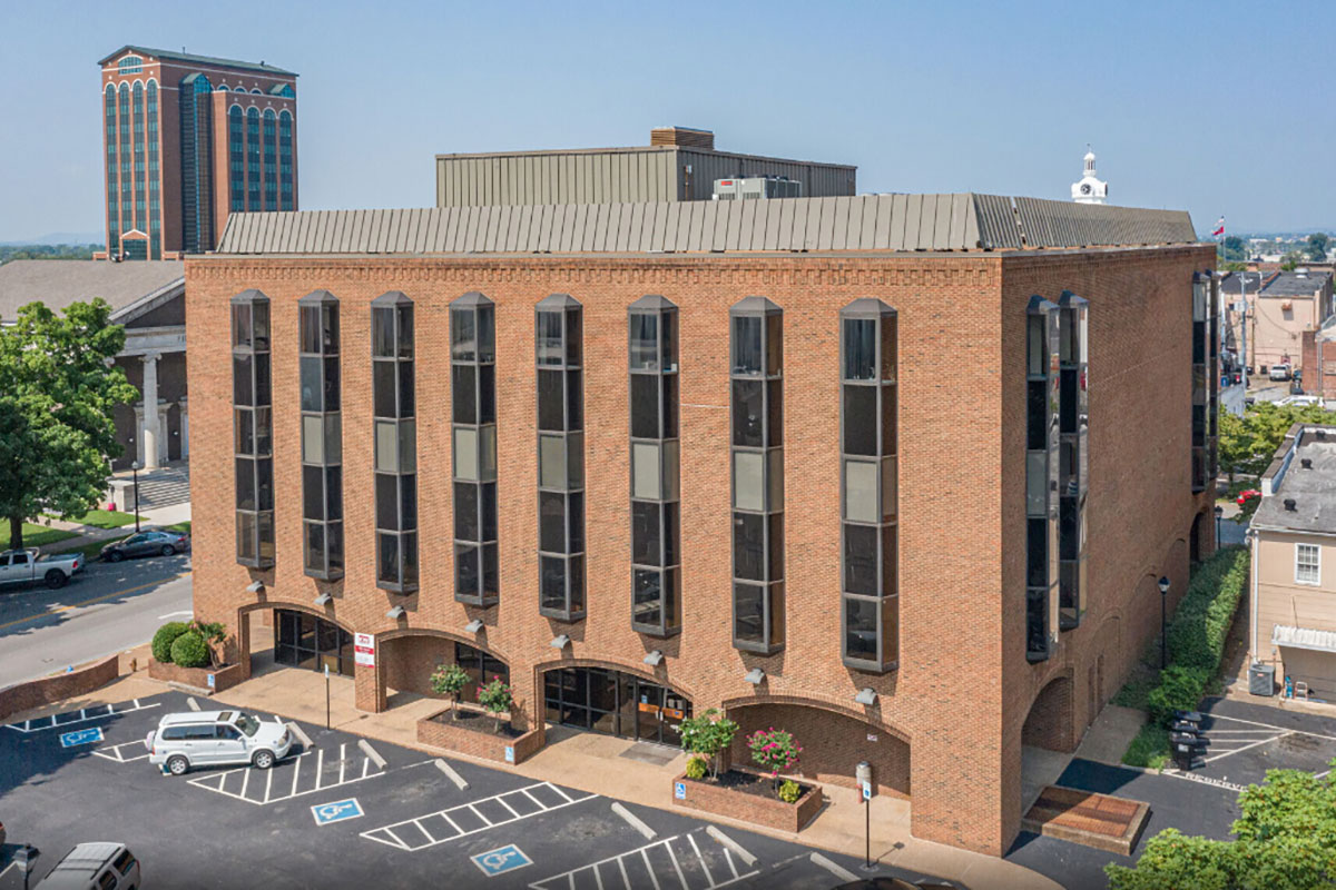 portrait of family standing together